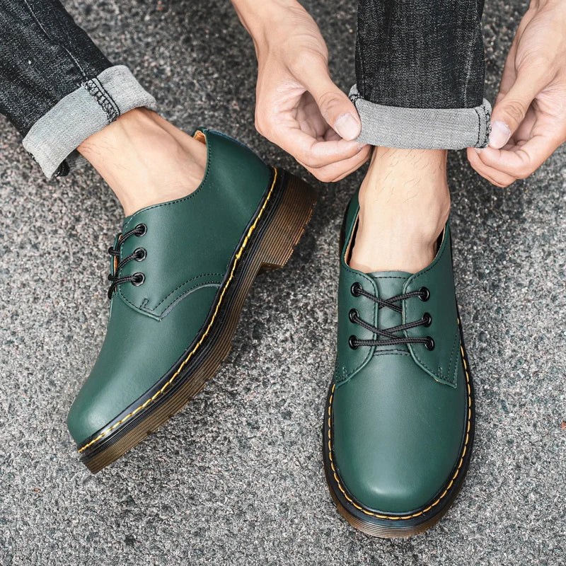 Oxford Alvarez in vera pelle