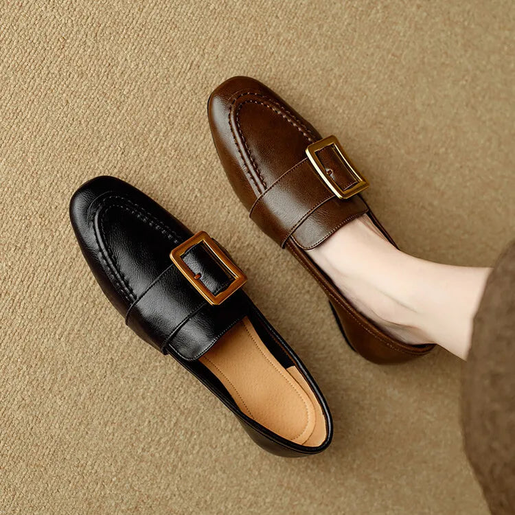 Lara Genuine Leather Loafers