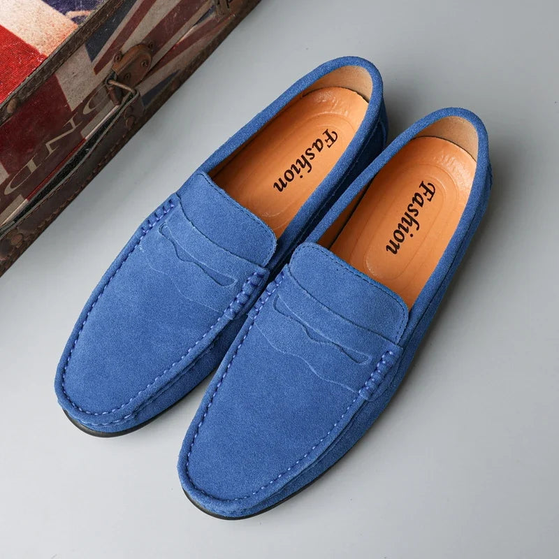 Mocassins Gildron em Camurça Genuína