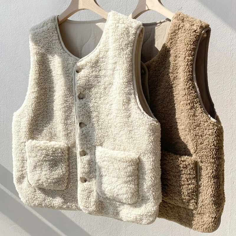 Gilet Reversibile con Ciondoli