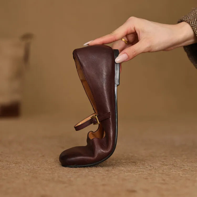 ATHEA GENUINE LEATHER FLATS