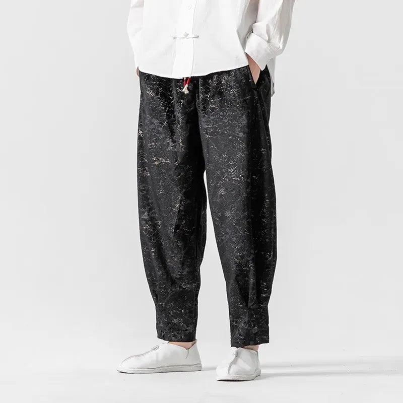 Kyoto Velours-Jogginghose