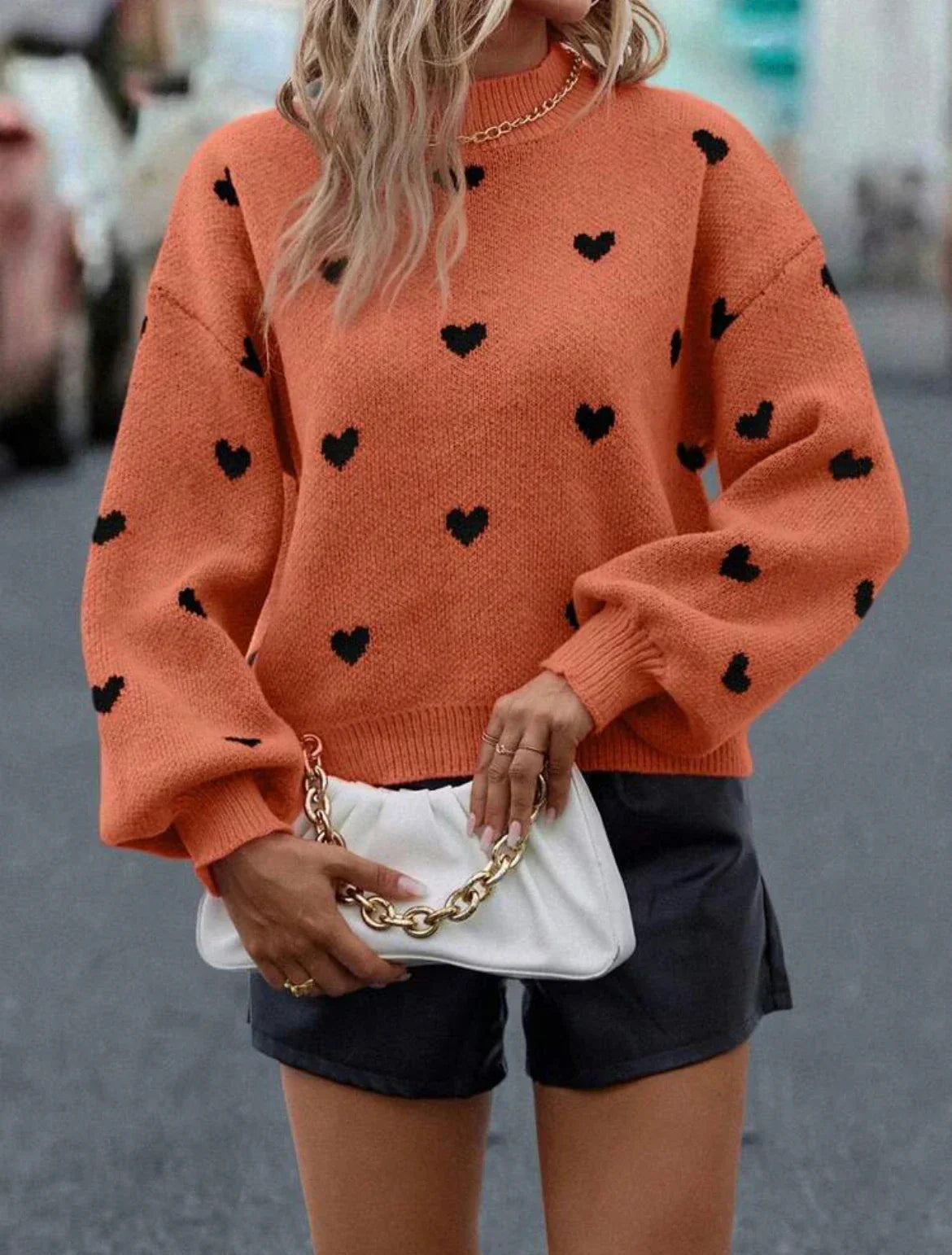 Camisola de malha Amour