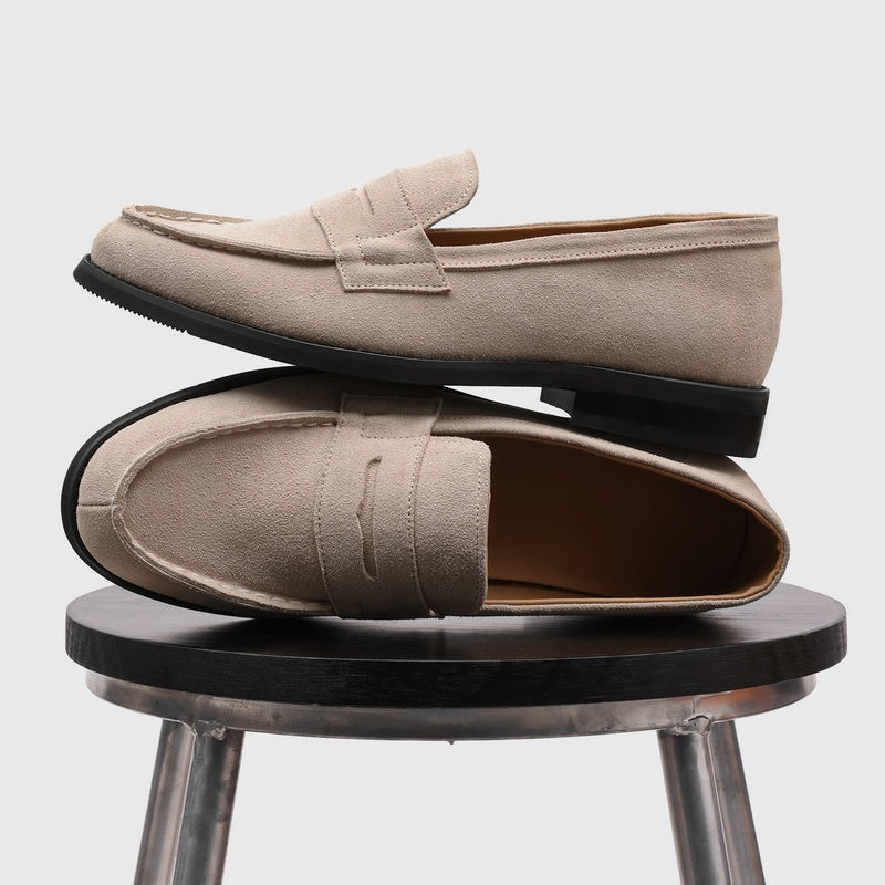 Milan Penny Loafers i Koaskinnsmocka