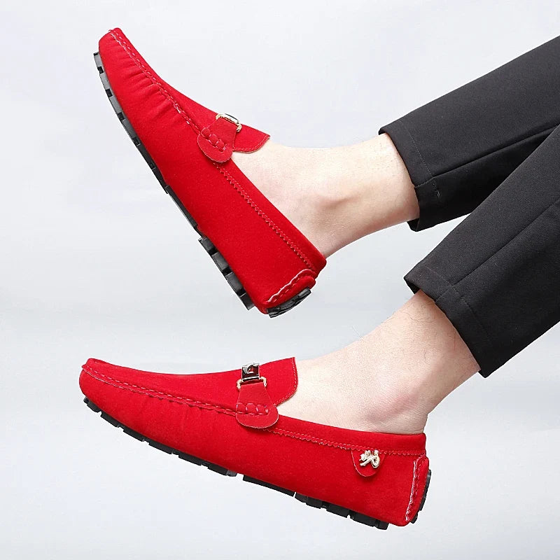 Delmar Genuine Suede Loafers