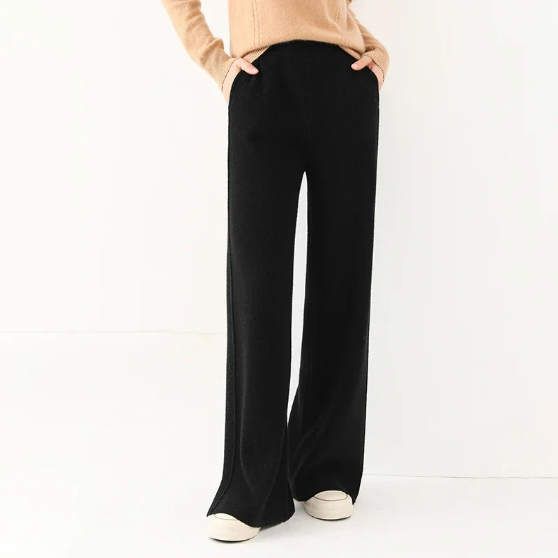 Calças Isla em Lã Merino