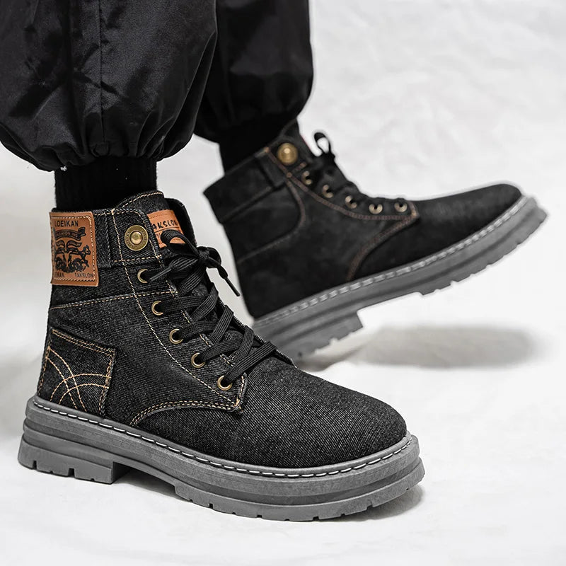 DECLAN DENIM BOOTS