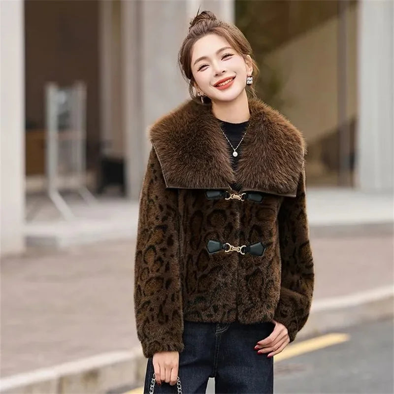 SEVERINE LEOPARD JACKET