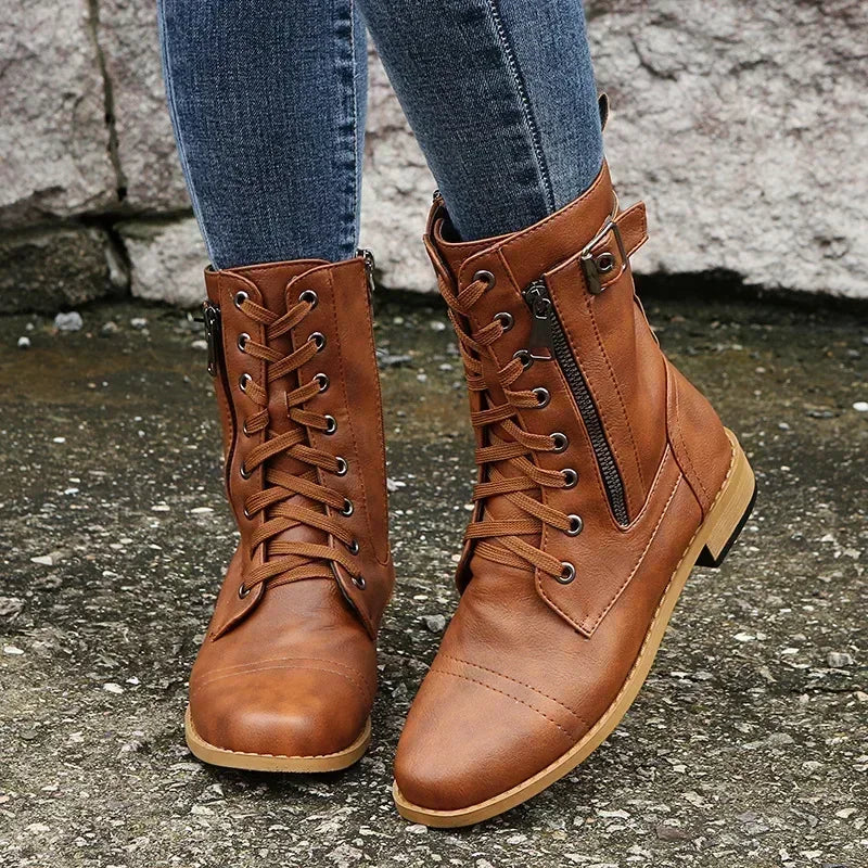 RAVYN ROGUE BUCKLE BOOTS