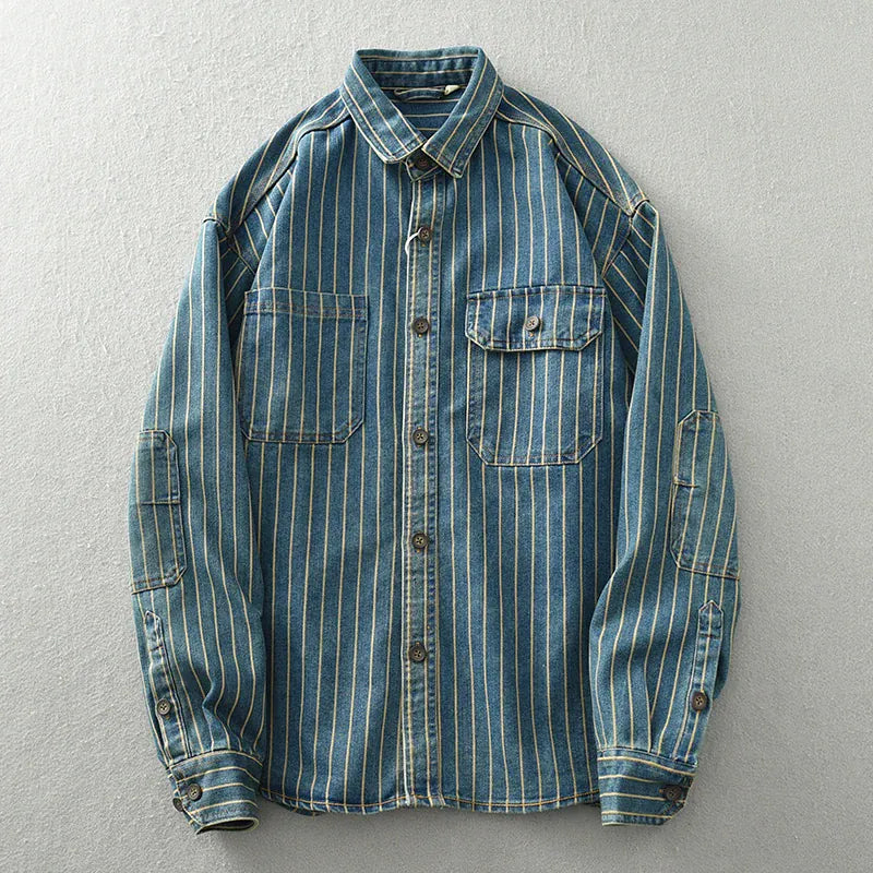Monarch-skjorta i denim