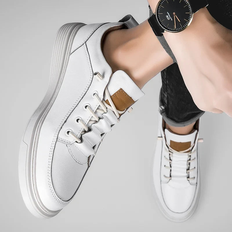 Holmes sneakers i ægte læder