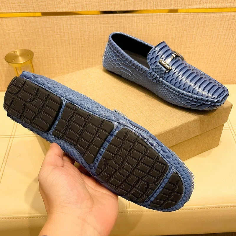 Ophis loafers i läder
