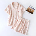 Conjunto de pijama de algodón Haven