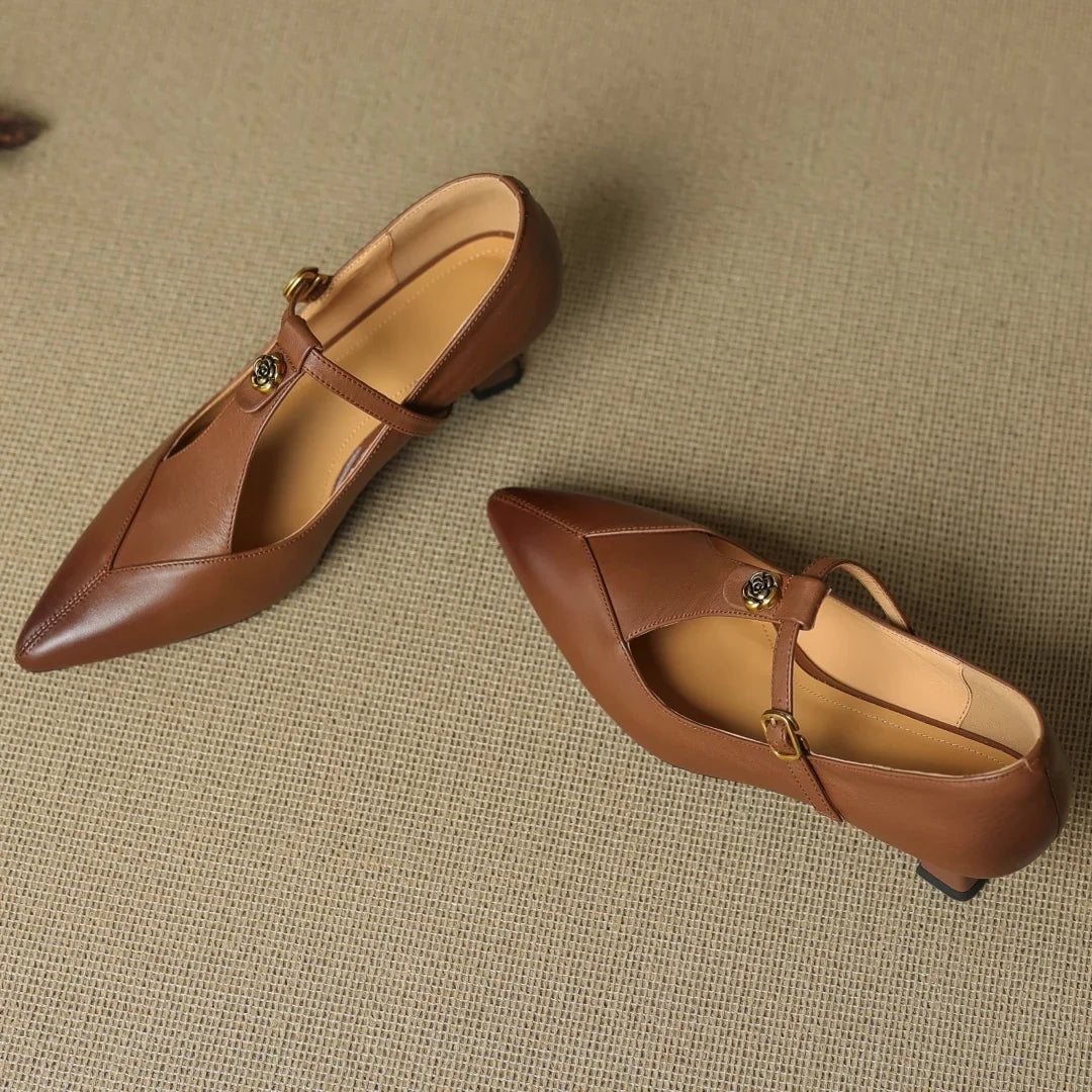 Tacchi Marlene in vera pelle