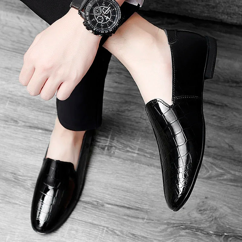 Stalwart Loafers van Echt Leer