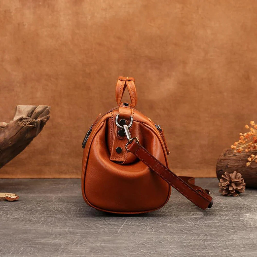Amelie Genuine Leather Handbag