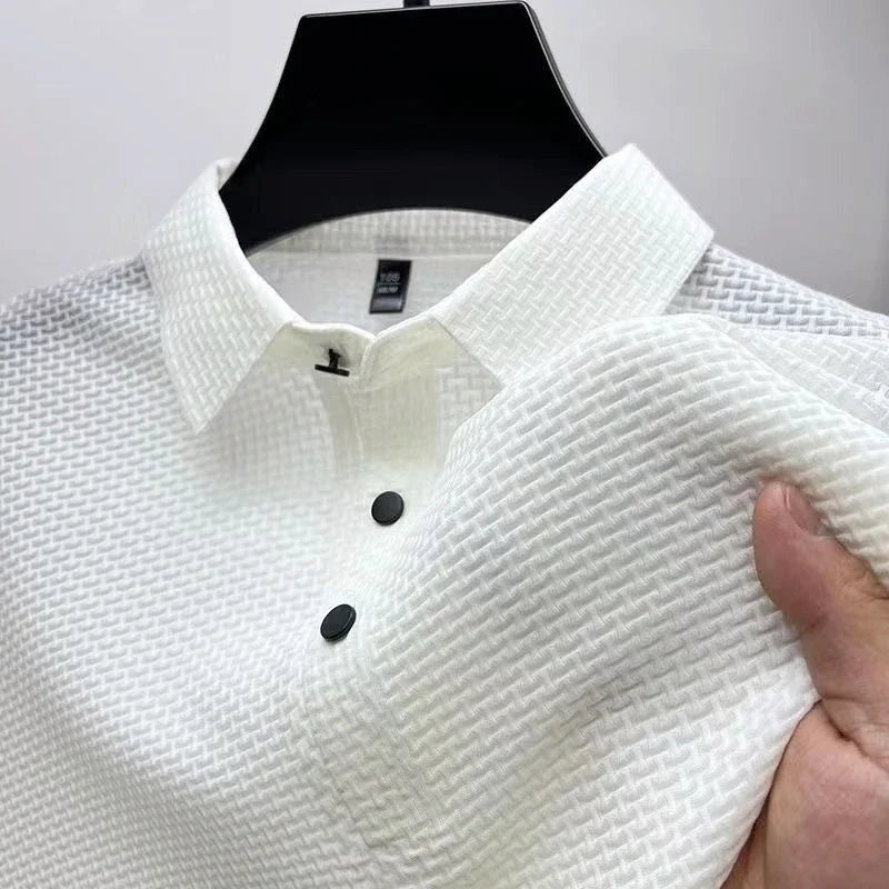 Polo Silva en soie premium