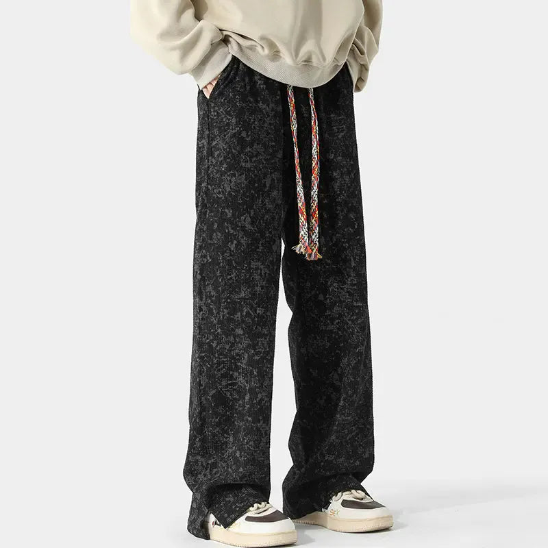 Vintage-Hose mit Kordelzug