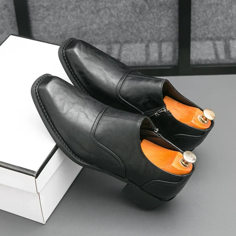 Mocasines Evante de cuero genuino