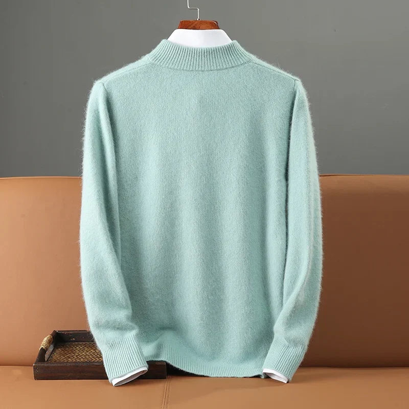Maglione Cavaliere in vajo e cashmere