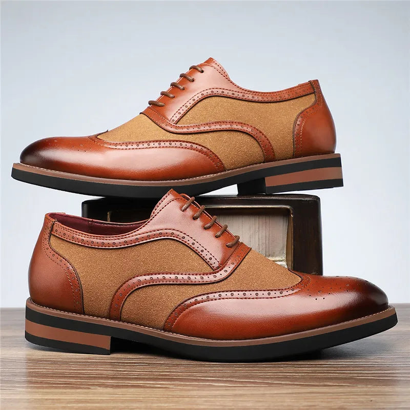 Oxford Larvik in vera pelle