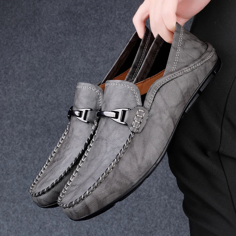 Miler loafers i ægte læder