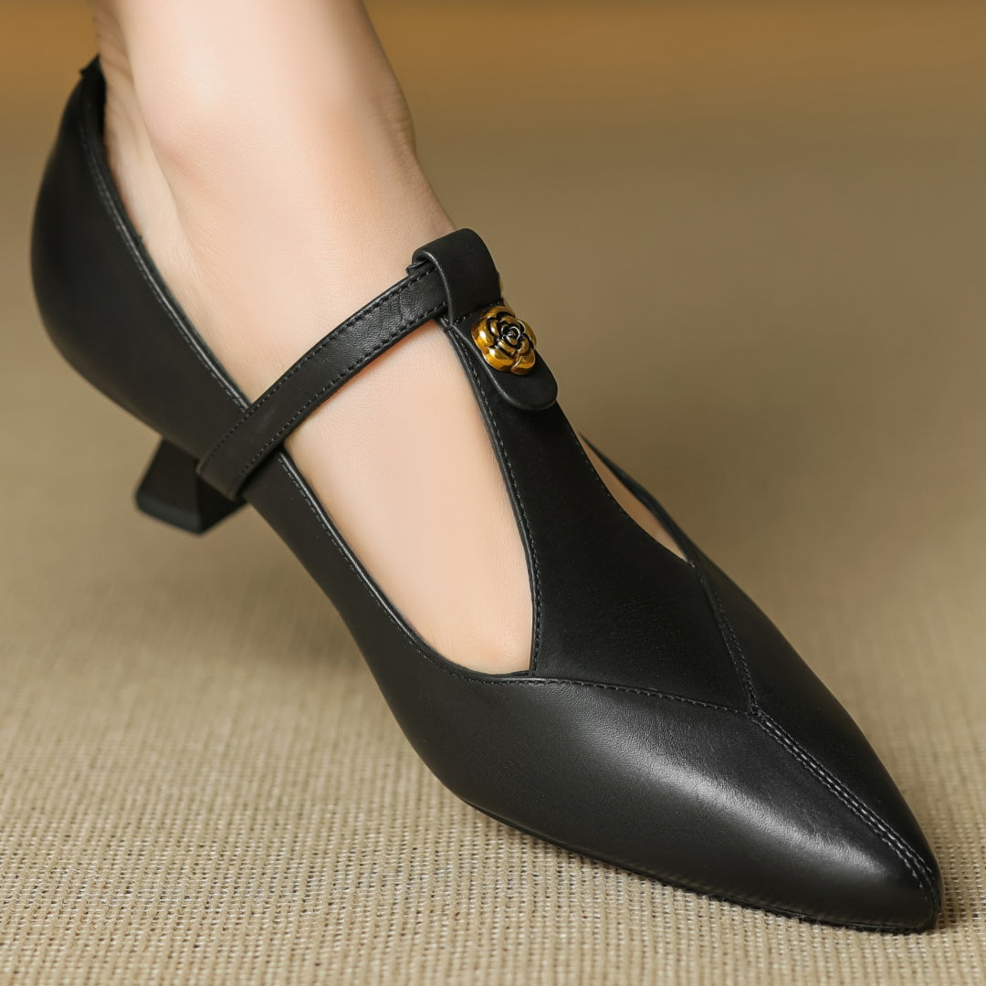 Tacchi Marlene in vera pelle