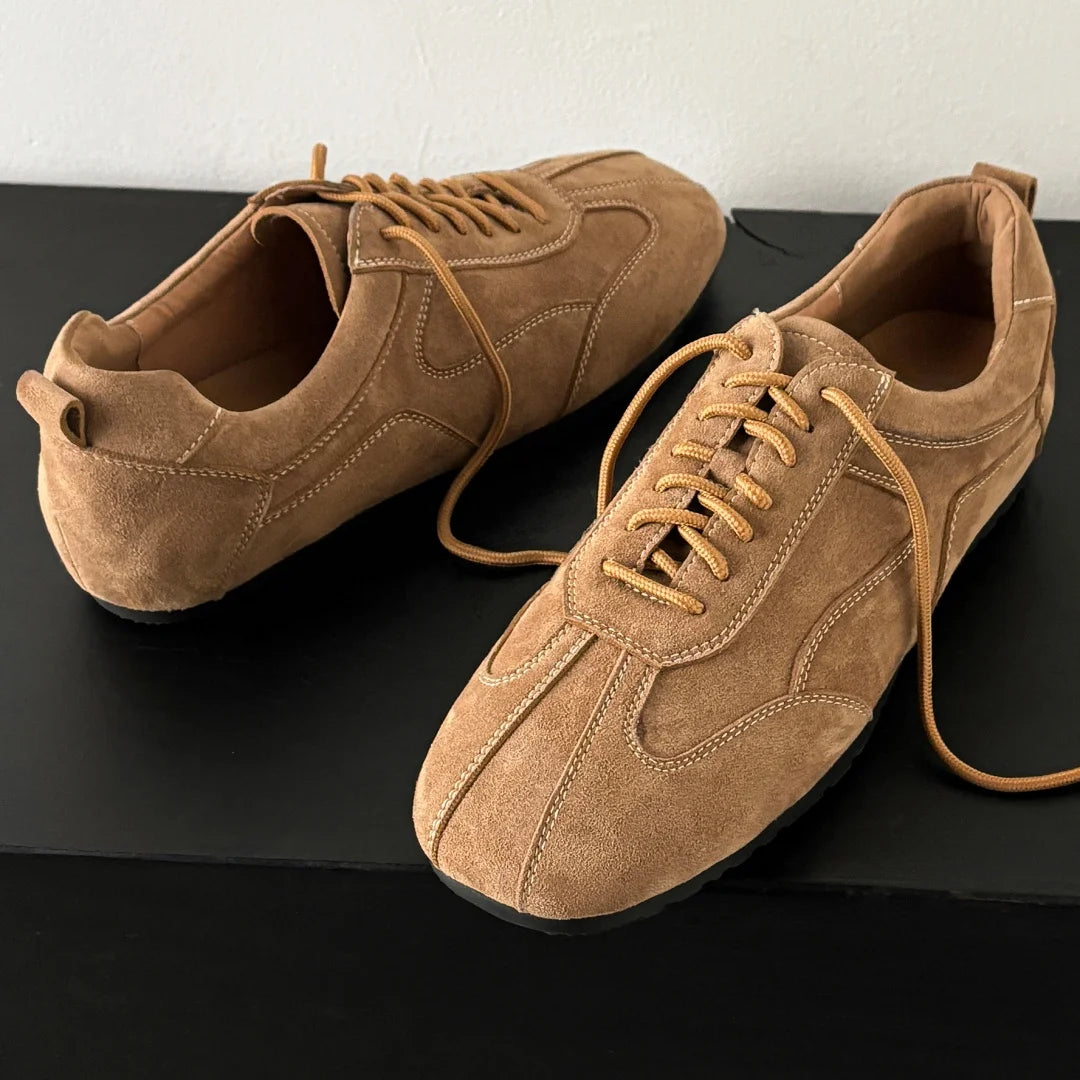 ORLEN SUEDE LACE-UP SNEAKERS