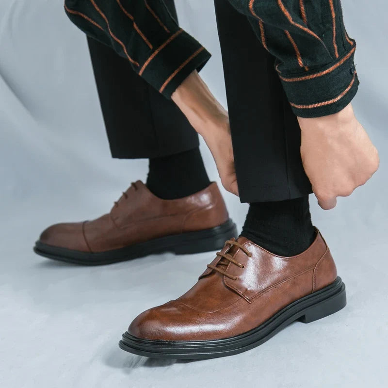 Scarpe Barnes in vera pelle