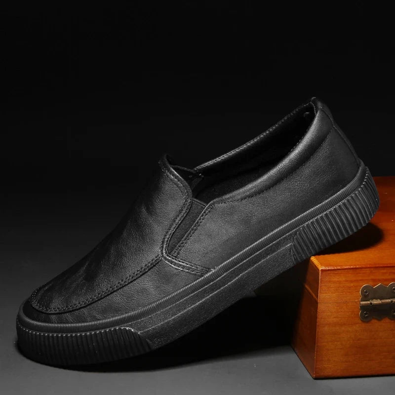 Mocassins Enzo em pele