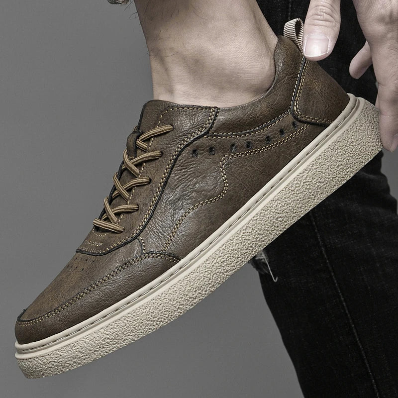„Ziv“ Sneaker aus echtem Leder