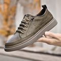 Klassiska sneakers i läder