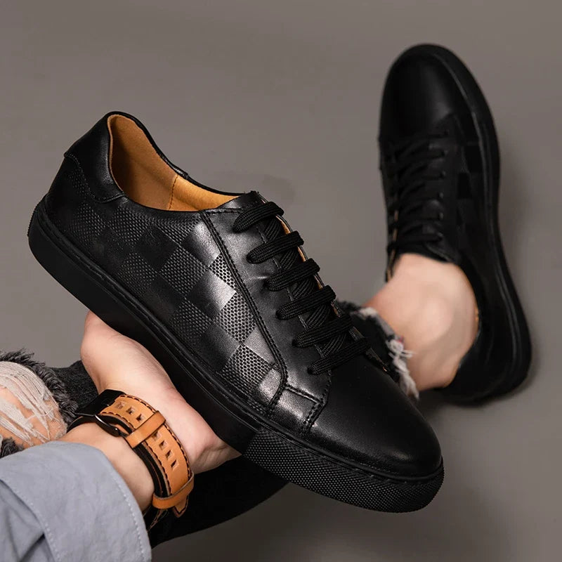 Zapatillas de cuero Vinci