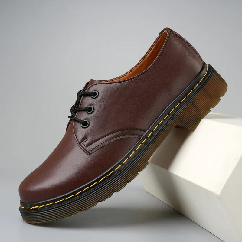 Oxford Alvarez in vera pelle