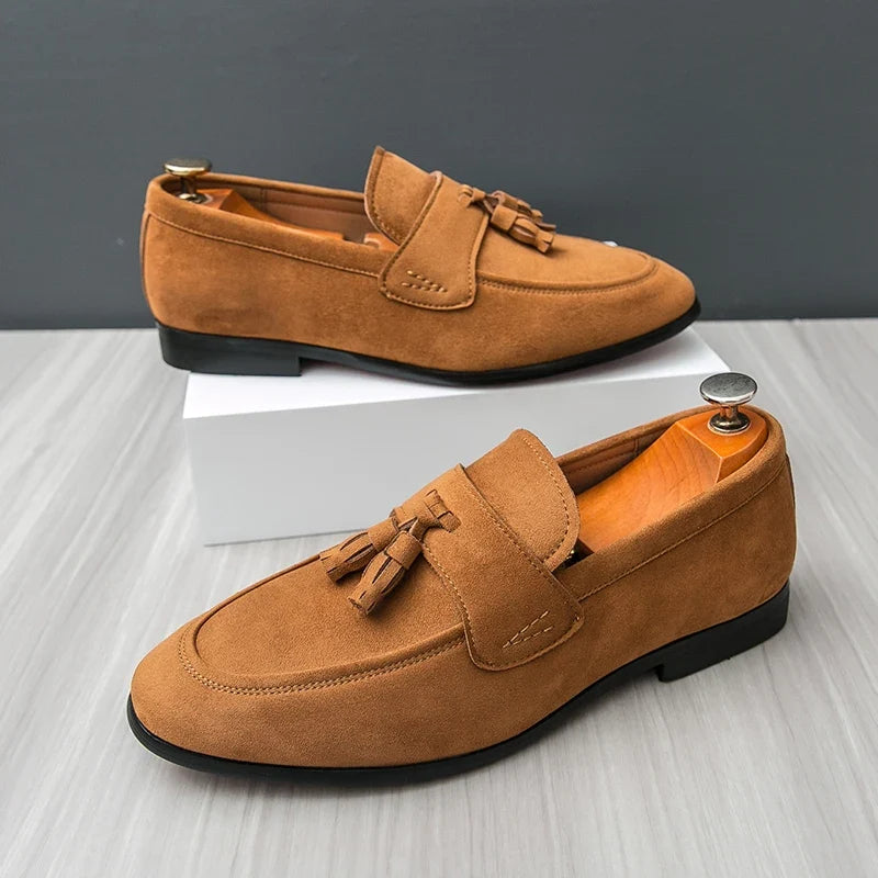 Mocassins Ceriven en daim