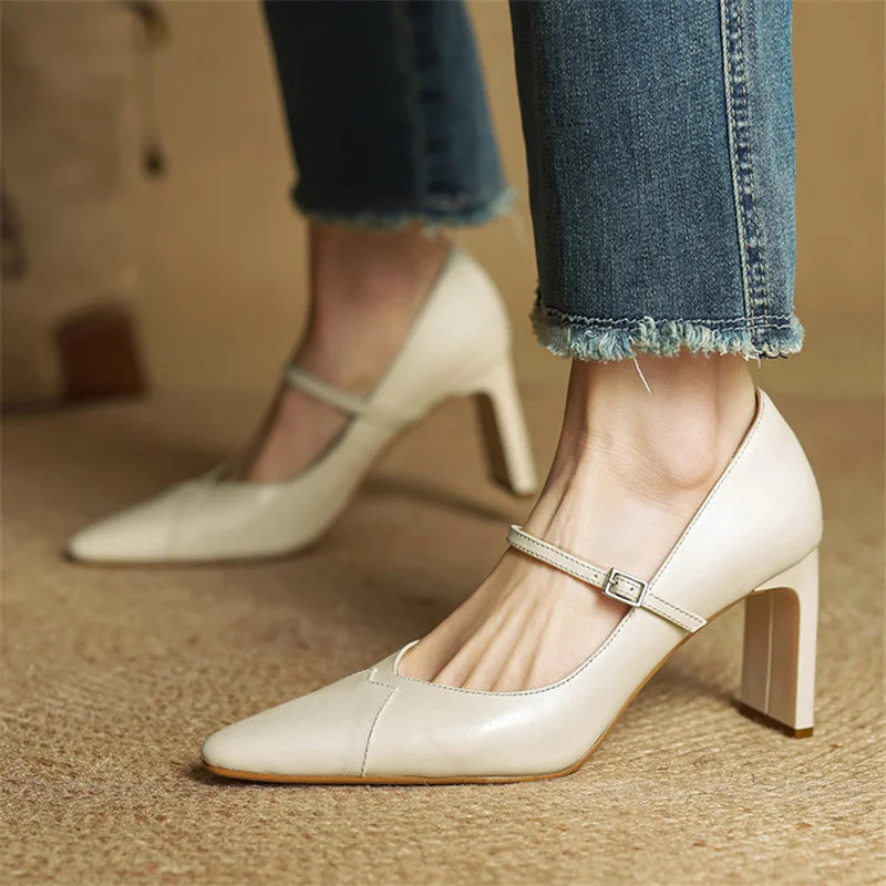 Tacchi Emily in vera pelle