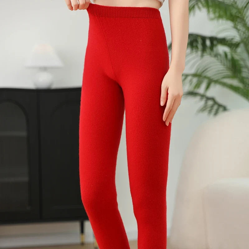 Kaschmir-Stretch-Leggings