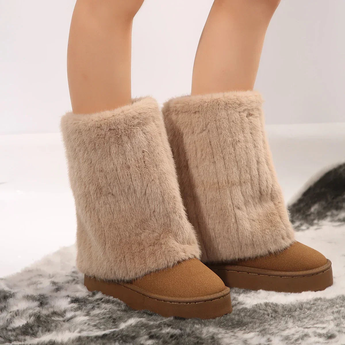 Bottes en fourrure Raila