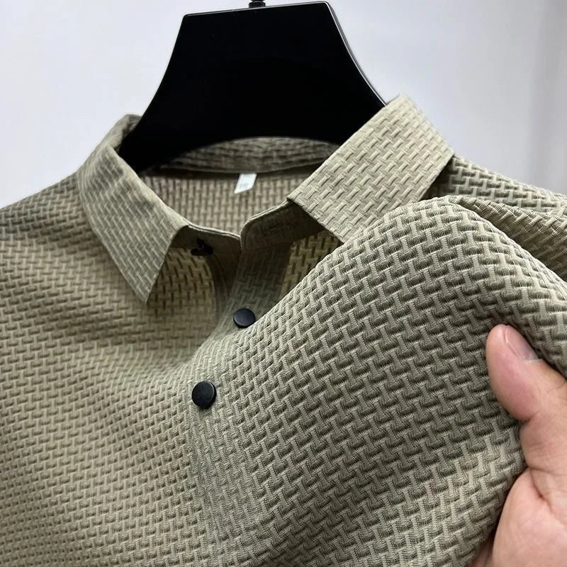 Polo Silva en soie premium