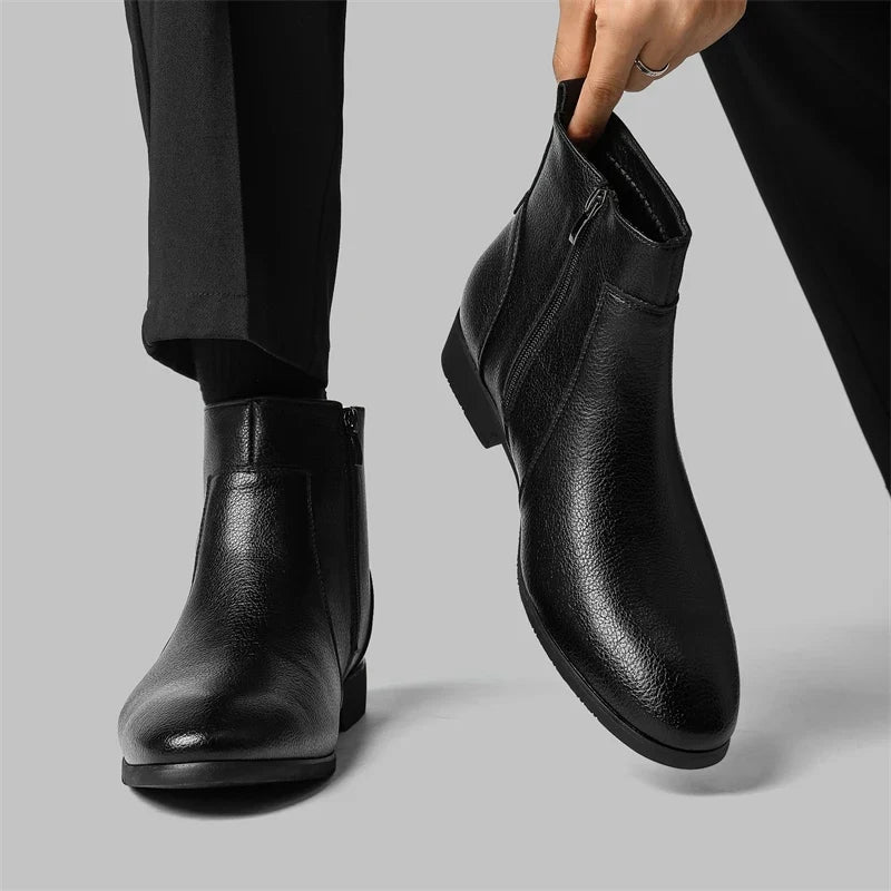 Botas Mavren de cuero genuino