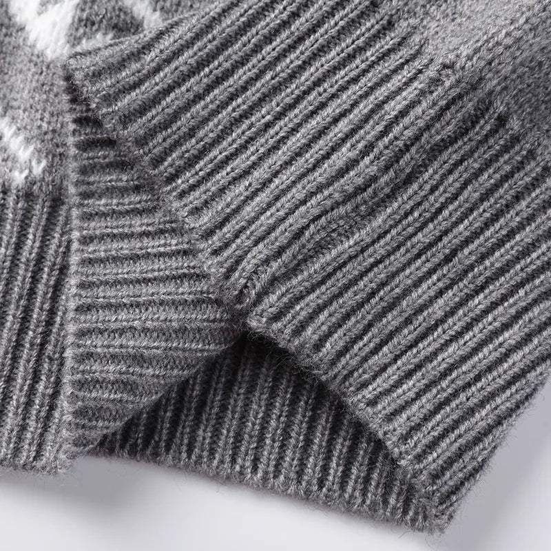 Il gilet da maglione pigro