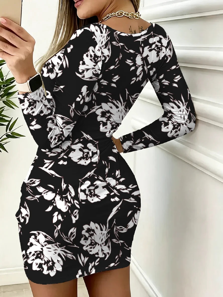 ADELA FLORAL MINI DRESS