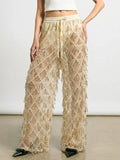 AUREA SEQUIN FRINGE TROUSERS