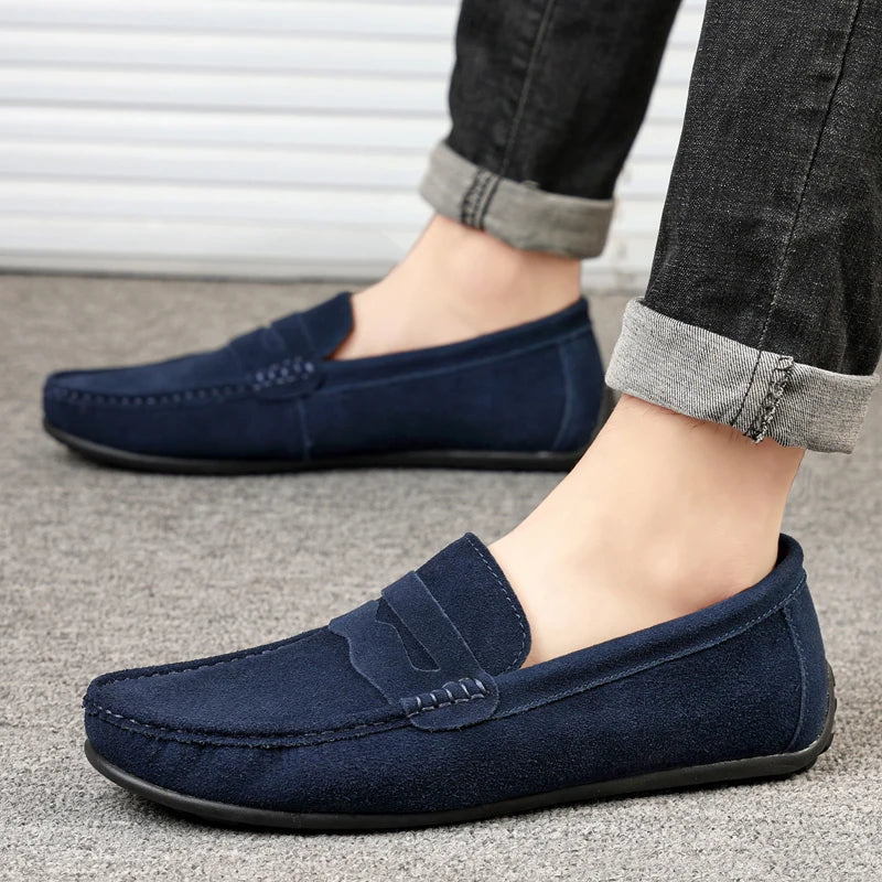 Mocassins Gildron em Camurça Genuína