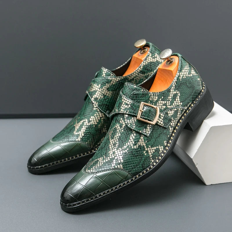 LEANDER MONK-STRAP SHOES