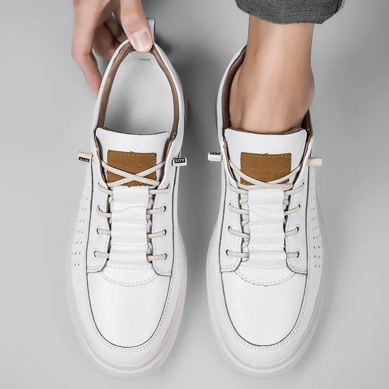 Holmes sneakers i ægte læder