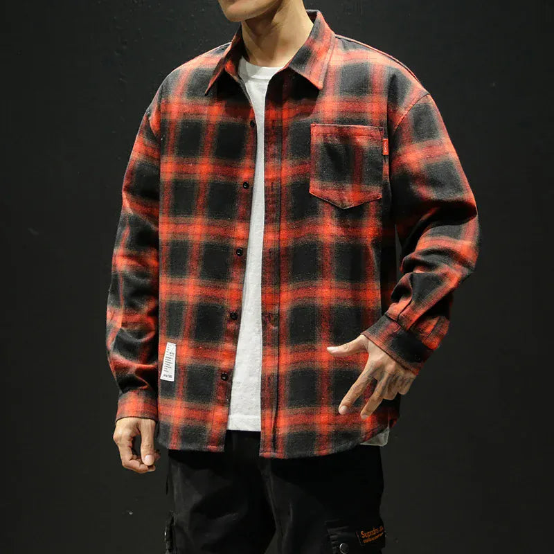 Harrison ternet flannelskjorte