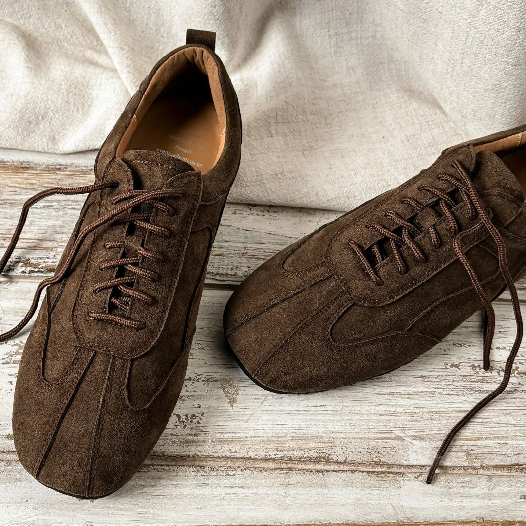 ORLEN SUEDE LACE-UP SNEAKERS
