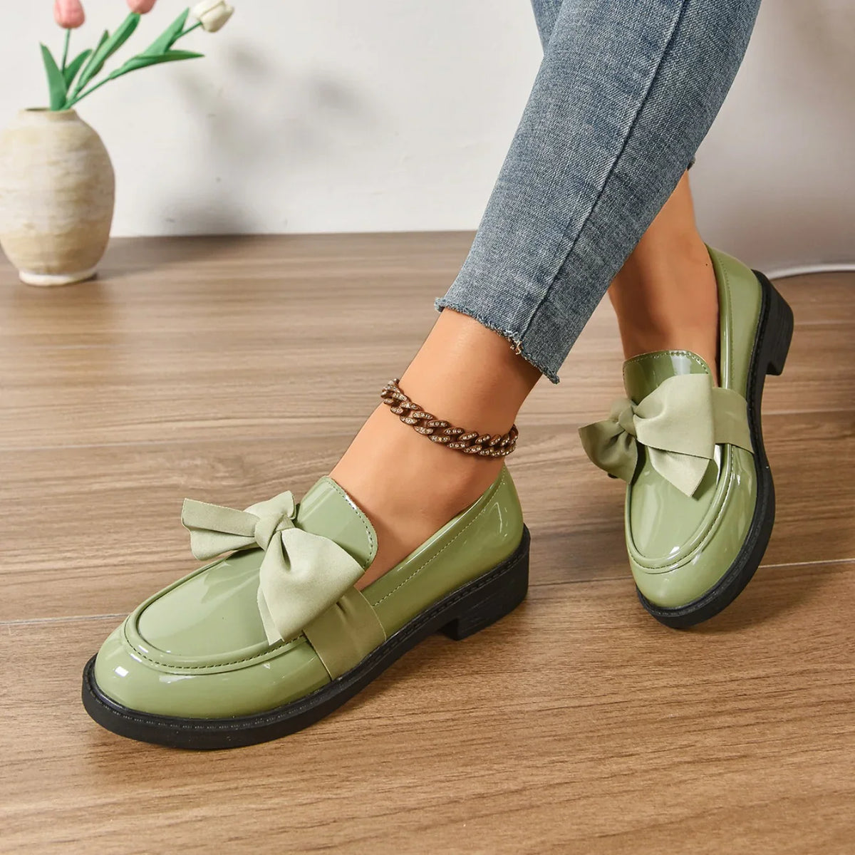Kelis Leder-Loafer