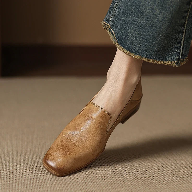 Mocassins Elio en cuir véritable